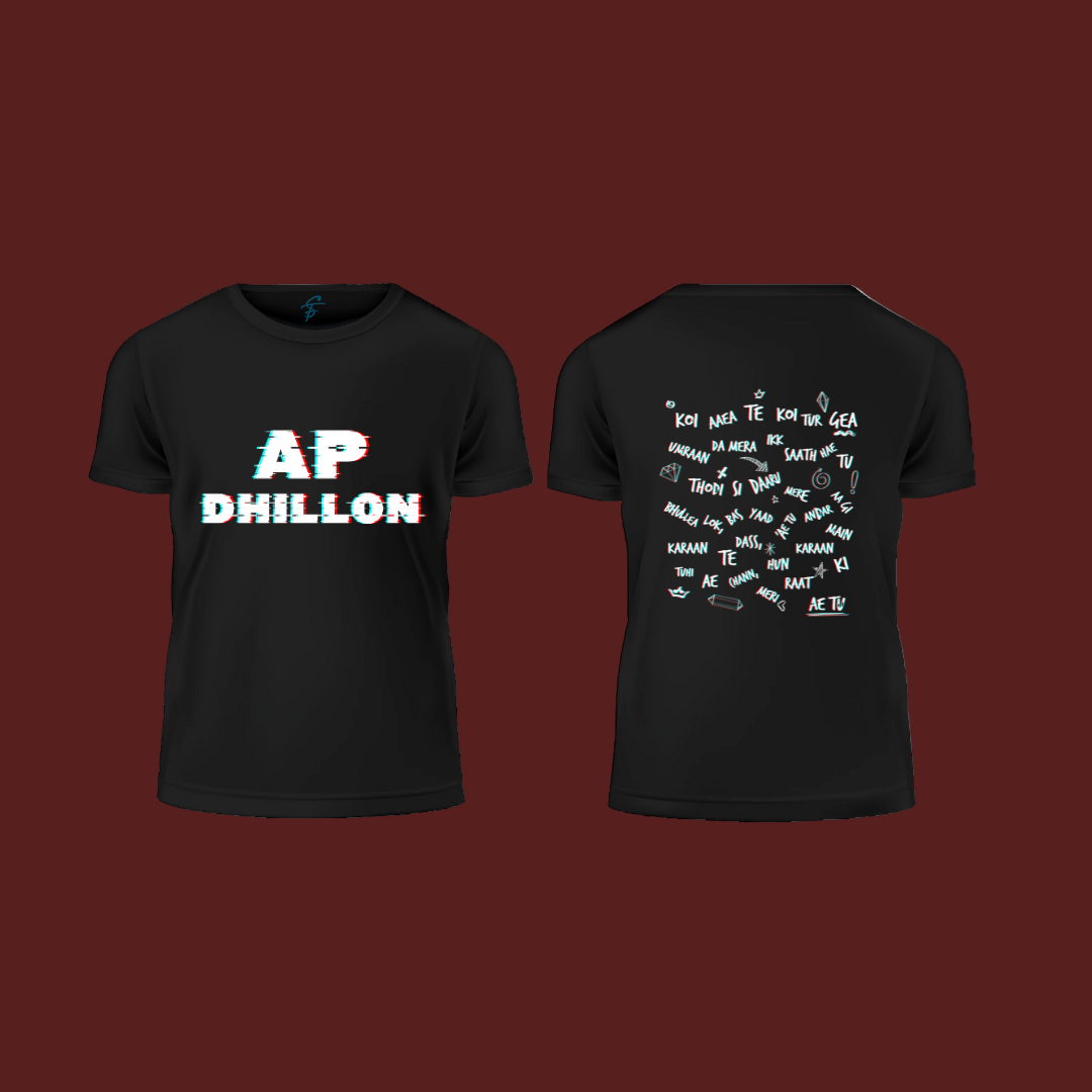 AP DHILLON, T-Shirt, 100% Cotton